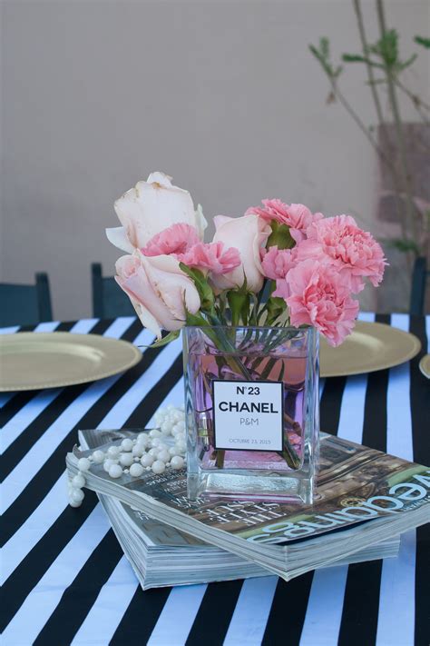 chanel decorations for party|coco Chanel table decor.